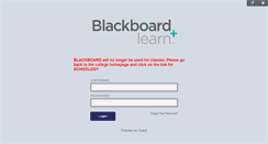 Desktop Screenshot of blackboard.hillcollege.edu